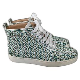 Sneakers Christian Louboutin RANTUS ORLATO in nylon multicolore Multicolore