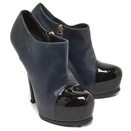 Botins Tribute Yves Saint Laurent em azul Azul marinho