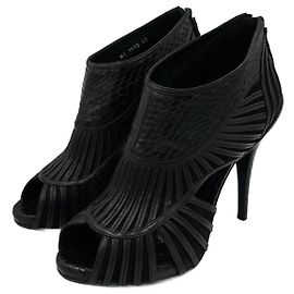 Dior Temptation Leather Stiletto Heels Black Black
