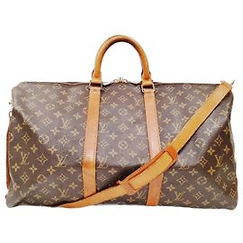 Louis Vuitton Keepall Babdouliere 50 Marron