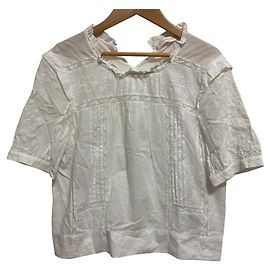 Chloé Bestickte Spitzenbluse von See By Chloe Weiß