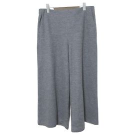 Calça larga de lã Polo Ralph Lauren Cinza