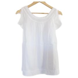 Chloé Pullover-Bluse mit offenen Schultern See by Chloe Weiß