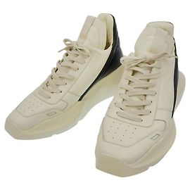 Rick Owens GETH RUNNER Sneakers Black White
