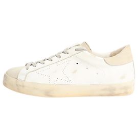Golden Goose Deluxe Brand Tênis Superstar brancos - tamanho EU 39 Branco