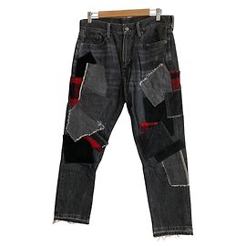 Patchwork-Jeans von Polo Ralph Lauren Schwarz Andere