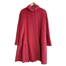 Giorgio Armani Pure Wool Coat Pink