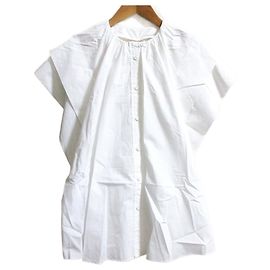 Autre Marque support surface Layered French Sleeve Blouse White