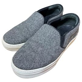 Céline Baskets Slip-on Skater Celine Marron Gris