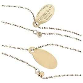 Tiffany & Co-Colar longo de prata esterlina Tiffany & Co.-Prata