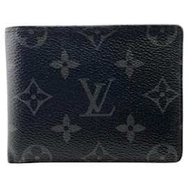 Louis Vuitton Monogram Eclipse Bill Wallet Black Monogram