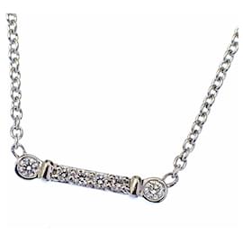 Tiffany & Co-Colar de diamante Tiffany Fleur de Lys Keyber-Outro