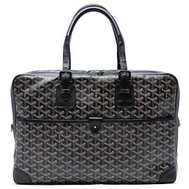 Goyard Ambassade MM en Goyardine noire Noir