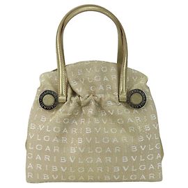 Bulgari Bolsa Bvlgari Mania Branco Bege