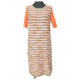 Autre Marque Strickkleid Junko Shimada 49AV Orange