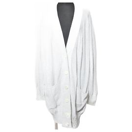Autre Marque Cruciani Baumwollstrickjacke Andere Grau