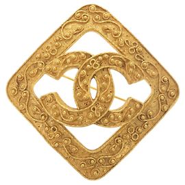 Spilla in oro Chanel Coco Mark D'oro