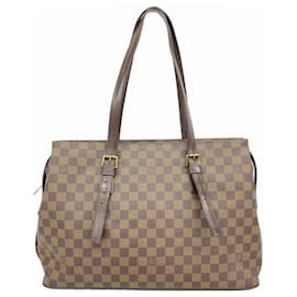 Louis Vuitton-Louis Vuitton Damier Chelsea Shoulder Bag N51119 Ebene-Damier ebene