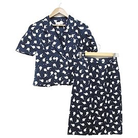 Set 2 in 1 con stampa floreale Burberry Blu Altro