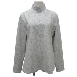 Autre Marque marimekko Unikko 60th High Neck Top Beige