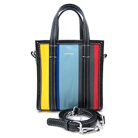 Balenciaga-Bolsa Balenciaga Bazaar Shopper XXS 2 em 1-Multicor