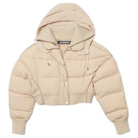 Jacquemus Briciola Down Jacket Beige Beige