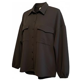 Autre Marque Schwarze Bluse 10 DAYS - Neu mit Etikett (Mit 179,90€ ausgezeichnet) Größe S / M Schwarz