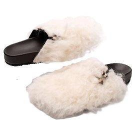 Alanui Slippers Beige