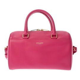 Bolso de Hombro 2 en 1 Baby Duffle de SAINT LAURENT Rosa