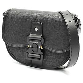 Borsa a Spalla Mini Dior Gallop di Christian Dior Nero