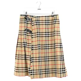 Burberry Gonna in lana cammello Cammello