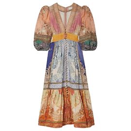 Zimmermann Vestido de Linho Zimmerman Tamanho 1 Multicor