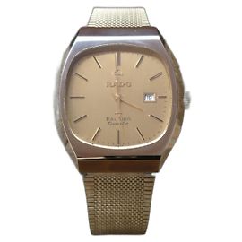 Autre Marque Relógio de quartzo retrô, Rado Balboa V ref. 711.9573.3 Suíça Dourado