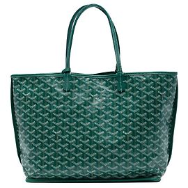 Goyard Vert Goyardine Réversible Anjou PM Vert