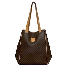 Céline Bolsa Tote Celine Ec-24196 Marrom Bege