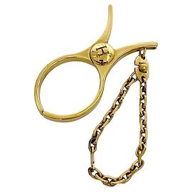 Hermès Gold Glove Holder Golden
