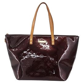 Sac à main Bellevue Louis Vuitton Monogram Vernis GM Violet