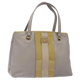 Salvatore Ferragamo Vala Handbag Leather Brown