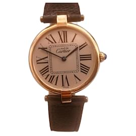 Cartier Vendôme Watch Vermeil Eggshell Eggshell