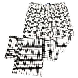 Calça Vintage Burberry Nova Check Bege 38/M Bege