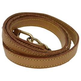 Louis Vuitton-Louis Vuitton Short Strap Vachetta Leather-Beige