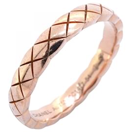 Chanel-Chanel Coco Crush Band Ring in 18K Pink Gold-Other