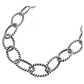 Tiffany & Co-Colar Tiffany Twist Circle em Prata 925-Outro