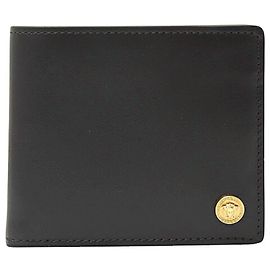 Portefeuille Bi-Fold Versace Noir