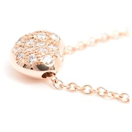 Tiffany & Co-Colar de feijão em ouro rosa 18K com diamante Tiffany-Outro