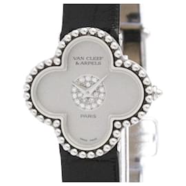 Van Cleef & Arpels Vintage Alhambra Uhr aus 18K Weißgold Andere