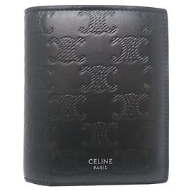 Céline Celine Triomphe Kompaktgeldbörse Schwarz