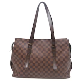 Louis Vuitton-Louis Vuitton Chelsea Women's Tote Bag-Brown,Other,Damier ebene