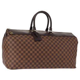 Borsa da viaggio Louis Vuitton Greenwich Damier GM Marrone