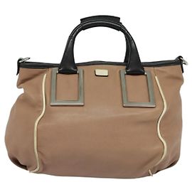 Chloé Bolsa de mão de couro Chloe Ethel Rosa